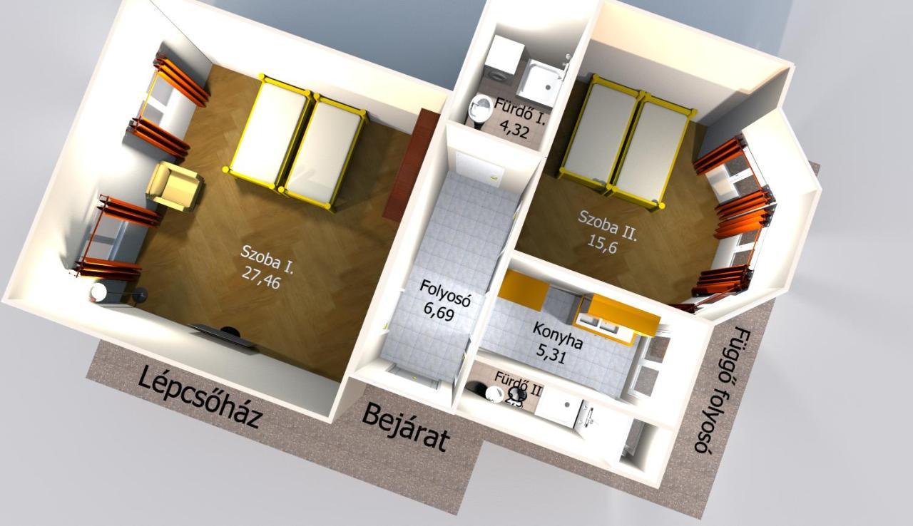 Dózsa Apartman Szeged Kültér fotó